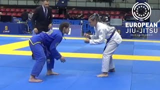 Natalee Funegra vs Sara Cicio / European Championship 2024