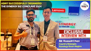 ASIRT Synergy Biz Conclave 2024 I Exclusive Chat with Mr. Russell Chen, Synology