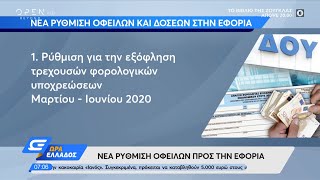 Νέα ρύθμιση οφειλών προς την εφορία | Ώρα Ελλάδος 9/10/2020 | OPEN TV