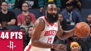 James Harden erupts for 44 points in Rockets-Grizzlies showdown | 2019-20 NBA Highlights