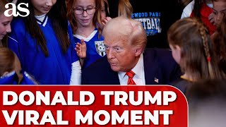 VIRAL MOMENT: TRUMP surrounded by YOUNG GIRLS while signing order to ban Men in Women’s Sports