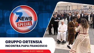 7 News Special 16 10 24 il Gruppo Ortensia incontra Papa Francesco