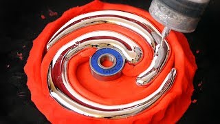 DIY Spiral Gallium Fidget Spinner