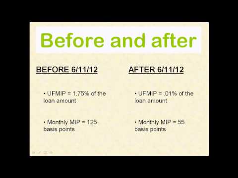 Reduction in FHA Fees for Refinances Reduction in FHA Fees for Refinances