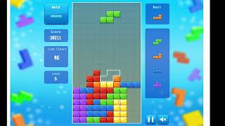 テトリス 無料ゲーム【Tetris HTML5】ダウンロード不要 #184