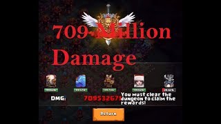 COL2! 709m damage! Arctic Lord Cloister Of Terrors!