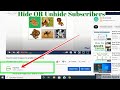 How To Unhide Subscribers Count ON Your YouTube Channel | Show or Hide Subscribers On Your Channel