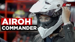 RC REVIEW : Helm Supermoto enteng terbaru! Airoh Commander!