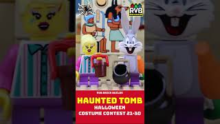 LEGO Minifigure Costume Contest Part 3 LEGO Haunted Tomb #shortsvideo #legoshorts #halloweencostume