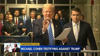 Star witness Michael Cohen implicates Trump in hush money case