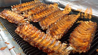 3,000kg Sold Out Every Month?! Best American Style Back Rib Restaurant - Korean street food