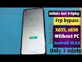 Infinix Hot 9/10 Frp Bypass Google Account | How to remove Google Account Infinix Hot 9/10 Frp Lock