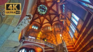 Recinte Modernista de Sant Pau, Barcelona, Spain 4K UHD 20241028 圣十字圣保罗医院