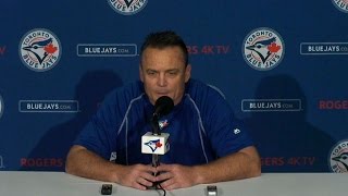 LAD@TOR: Gibbons on Dickey's outing, Pillar's catch