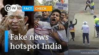 Factcheck: How did India become a fake news hotspot? | DW News