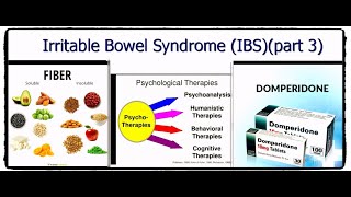 Irritable Bowel Syndrome  (IBS)  -- part 3:  القولون العصبى (القولون المتشنج) جذء 3