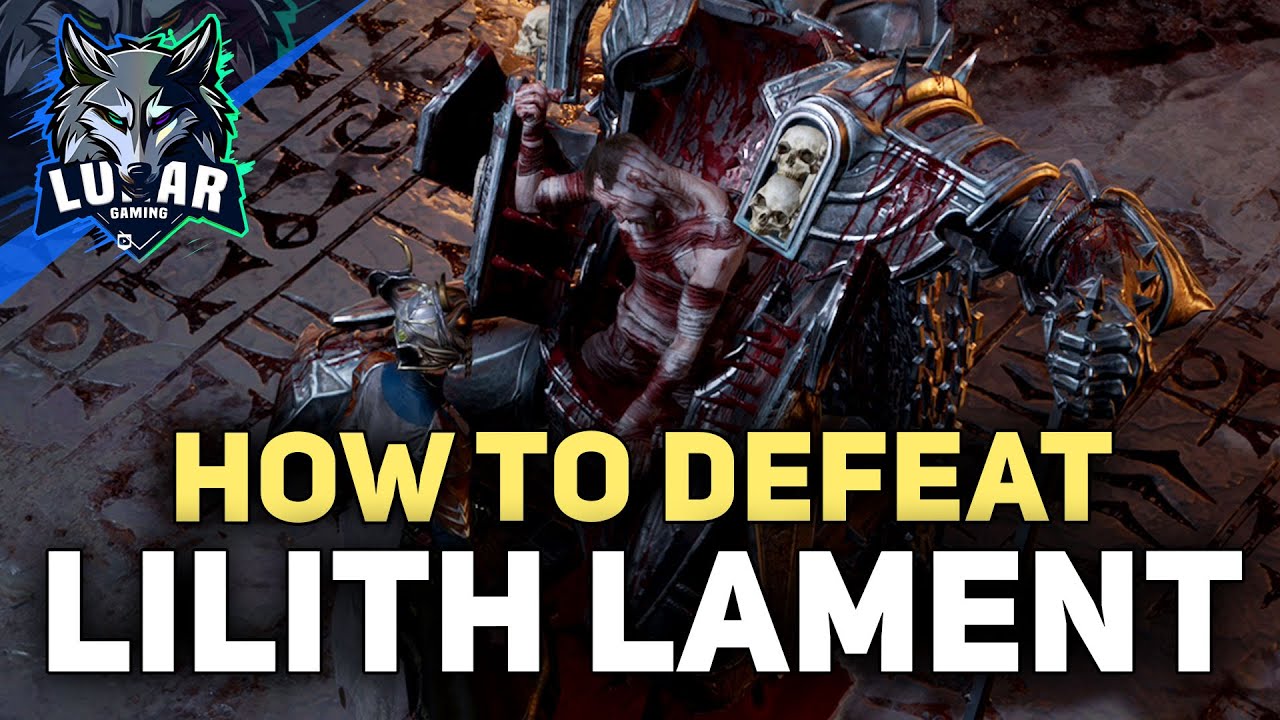 How To Defeat Lilith's Lament Boss Fight Diablo 4 - YouTube