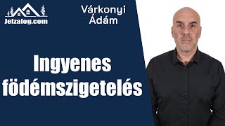 Ingyenes födémszigetelés!