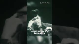 Martial Arts has a Very Deep Meaning | Bruce Lee Interview | Bruce Lee Status, Quotes #shorts