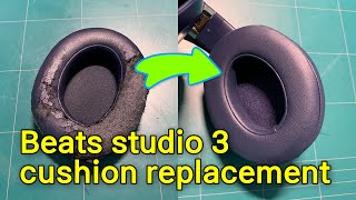 헤드폰 쿠션 교체 (Beats studio 3 cushion replacement)