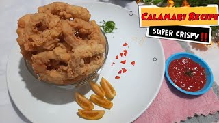 Ini Dia Resep Calamari Ala Restoran‼️ | Enak, Crispy Anti Ribettt