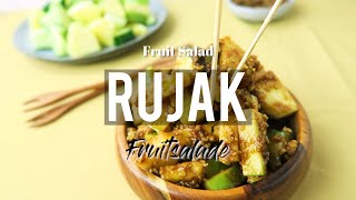 Rujak | Fruit Salad | Asian Street Food Recipe