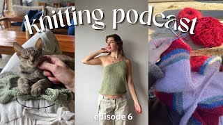 knitting podcast ep. 6 ~ my first test knit and ramping up the sweater production