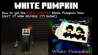 HOW TO GET THE WHITE PUMPKIN SKIN!!! | FORSAKEN