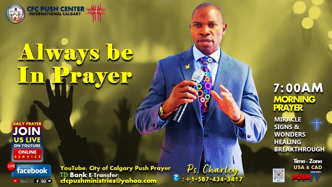 Prophetic Prayer Youtube