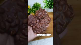 peanut chocolate cluster recipe #recipe