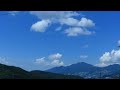 とある山と空のタイムラプス動画 60fps 【2022年7月31日】