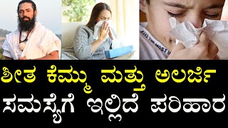 Simple Home Remedies For Cold and Allergy | Tips to Prevent Allergy \u0026 Cold | Cold Mane Maddu.