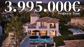 INSIDE A 3.995.000€ Modern Villa with Classic features (Sea & Golf) VIEWS Nueva Andalucia, Marbella