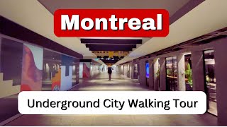 Montreal’s Underground City Walking Tour: Place Ville Marie , Eaton Centre, Gare Centrale and More