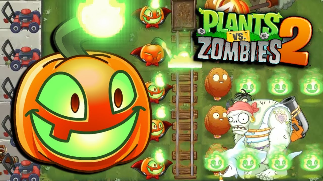 MI NUEVA PLANTA CALABAZA ILUMINADA - Plants Vs Zombies 2 - YouTube