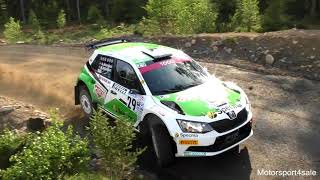 Mattias Adielsson Motorsport South Swedish rally 2018 Review