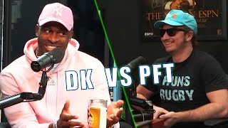 DK Metcalf & PFT Commenter Are Going At Each Other's Throats!