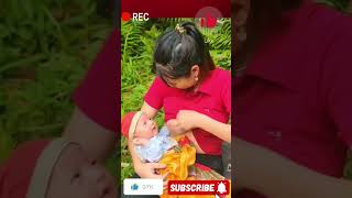 @open baby breastfeeding belog😱 @DIYbreastfeeding @breastfeedingsweetbabyhappy‎‎@Videoclips18Mviews