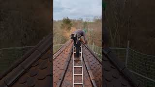 Grate zusammen führen - Biberschwanzdach - Dachdecker aus Grimma decken Biberdach