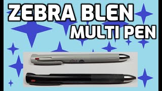 Zebra Blen Multi Pen Unboxing and Review