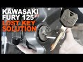 KAWASAKI FURY, LOST KEY REPLACEMENT METHOD