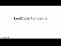 3Sum - LeetCode 15 - 2 Pointers - Python