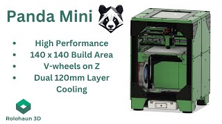 DIY High Performance CoreXY 3D Printer - Panda Mini Release!