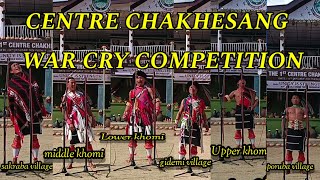 Centre Chakhesang|| War Cry Competition  at Cultural day on 16 January 2024@atonagavlog700