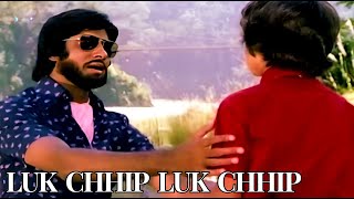 Amitabh Bachchan Super Hit Song - Luk Chhip Luk Chhip Jaao Na | Kishore Kumar | Bollywood Hindi Song