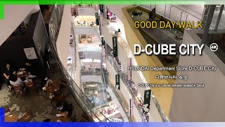 【4K.Full】 Department Store \u0026 Mall D-CUBE City Shopping \u0026 Food \u0026 Walking