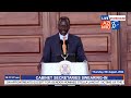 Pres. RUTO LAUDS the appointment of Mbadi, Joho, Wandayi and Oparanya as CSs, says it UNITES Kenya