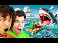 MEGALODON SHARK ATTACK! (Gang Beasts)