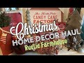 Rustic Farmhouse Christmas Home Decor Haul | Rose Forever🌹