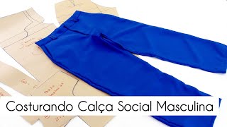 Como fazer Calça Social Masculina